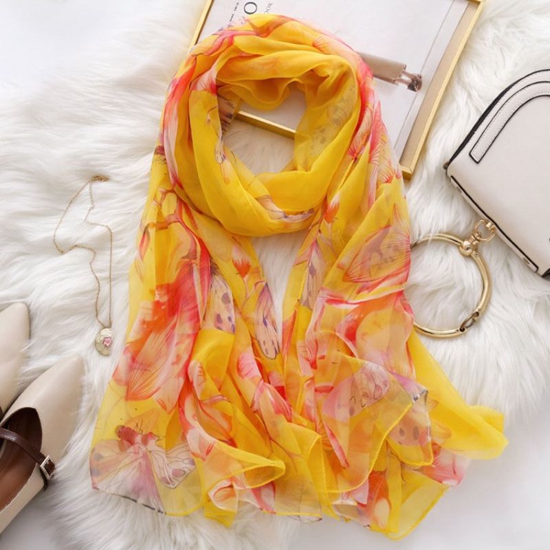 Ladylike Scarf Kukkahuivi