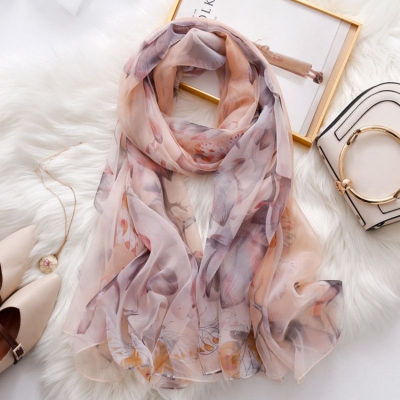 Ladylike Scarf Kukkahuivi
