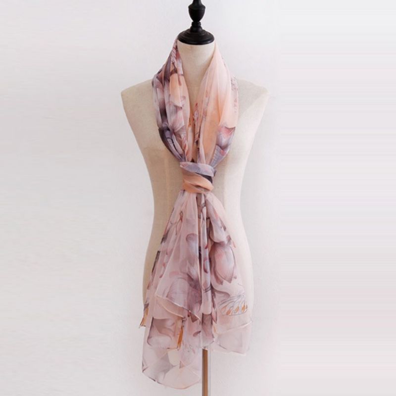 Ladylike Scarf Kukkahuivi