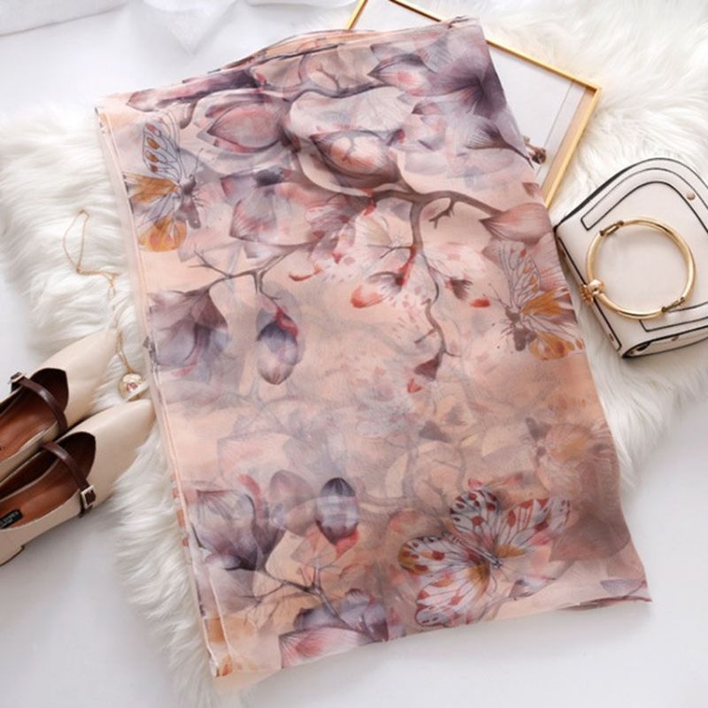 Ladylike Scarf Kukkahuivi