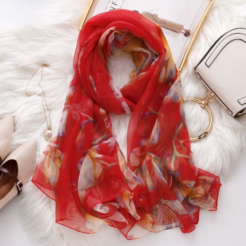 Ladylike Scarf Kukkahuivi