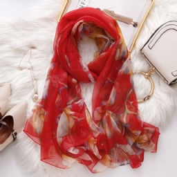 Ladylike Scarf Kukkahuivi