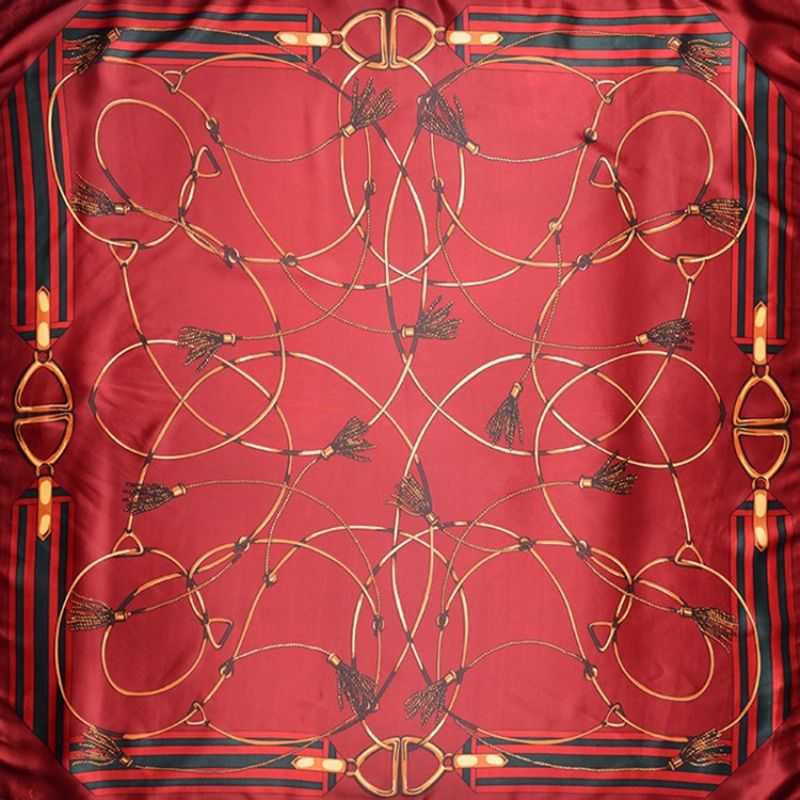 Tulosta Vintage Geometric Pattern Huivit