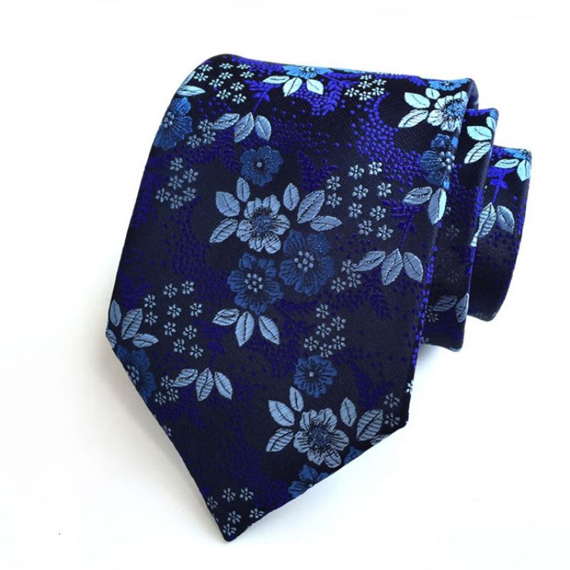 Miesten Kukkainen Paisley Solmio