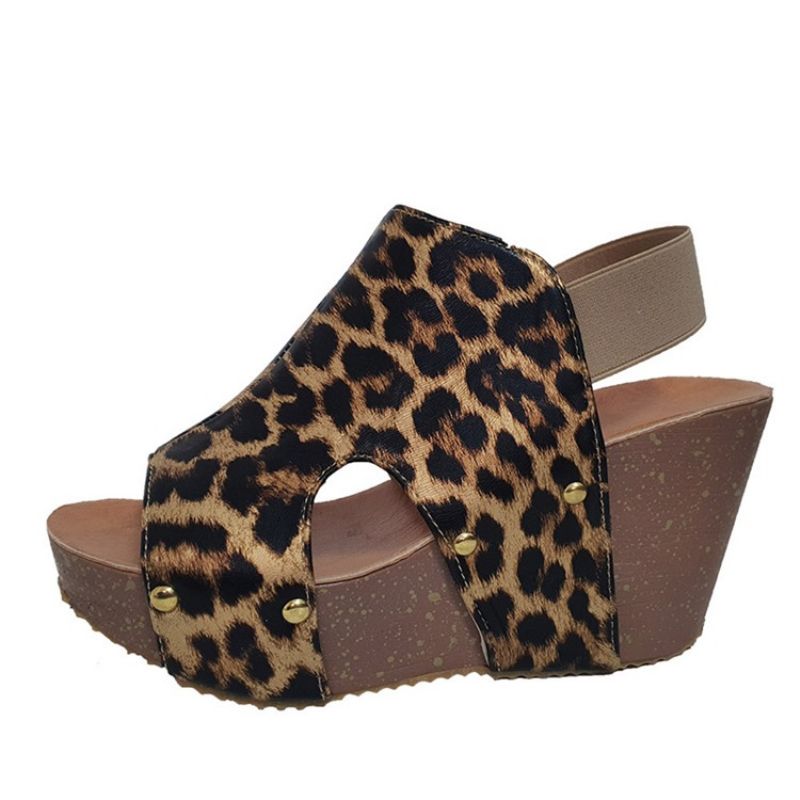 Avovarvas Slip-On Wedge Heel Matalat Yläsandaalit