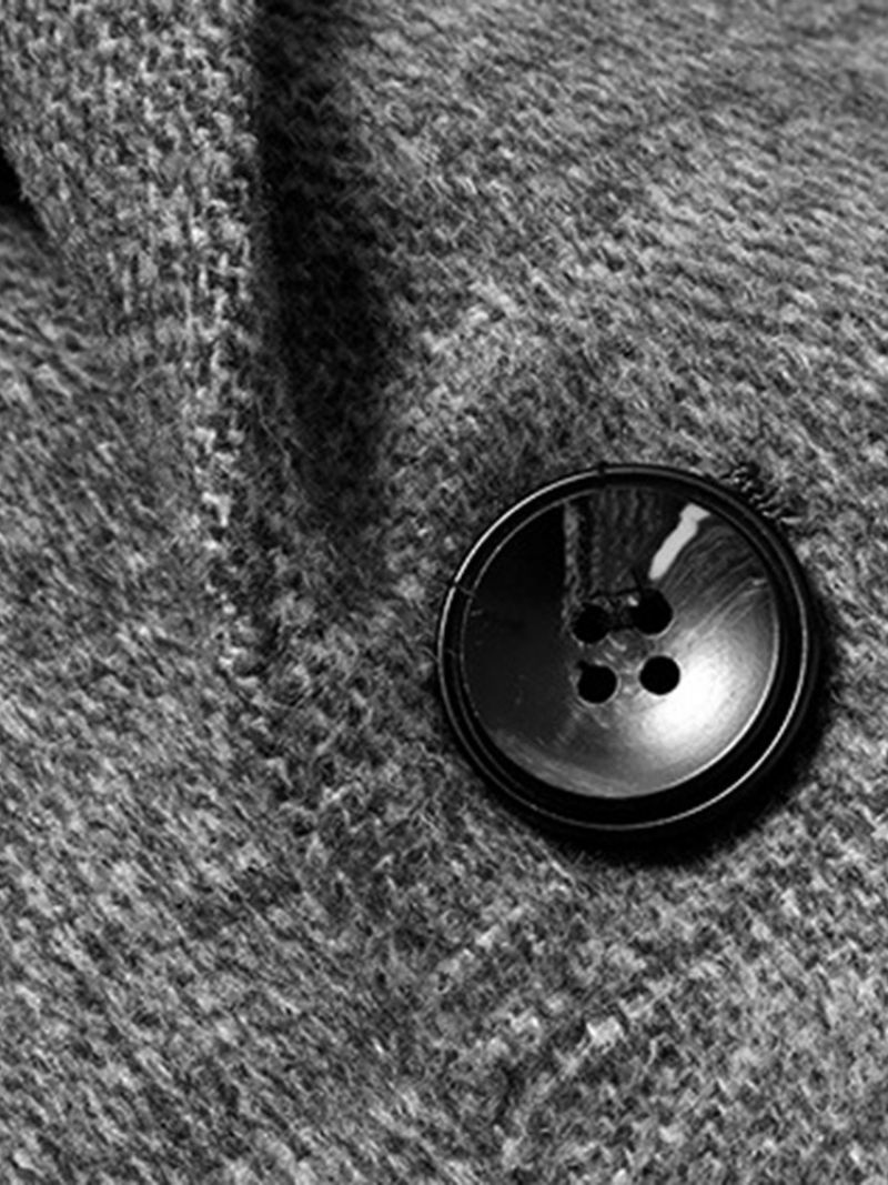Keskipitkä Stripe Winter Casual Takki