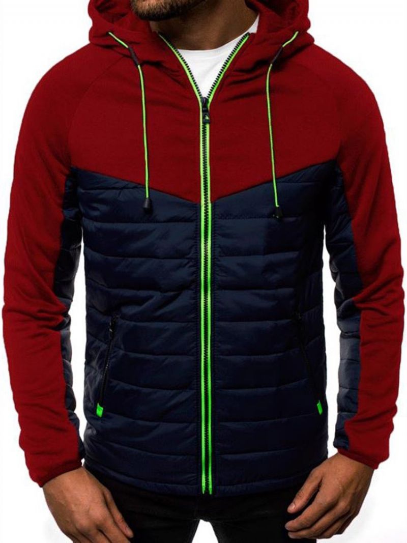 Neuletakki Patchwork Color Block Hupulliset Rennot Hupparit