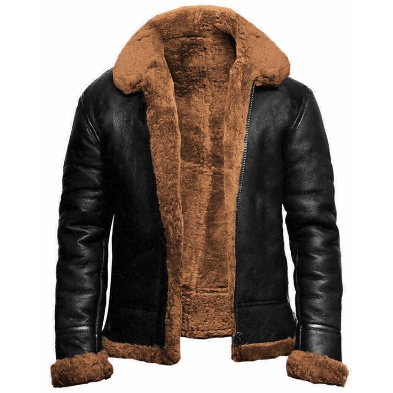 Lapel Standard Winter England Nahkatakki