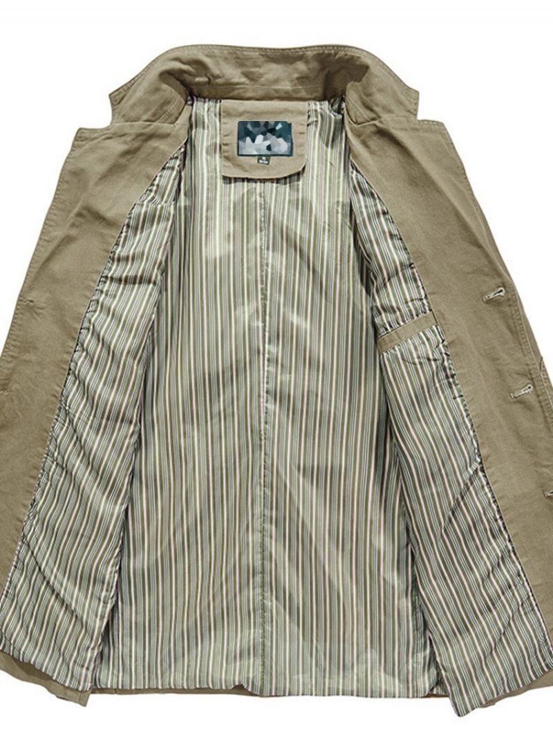 Plain Pocket Lapel Fall Casual Takki