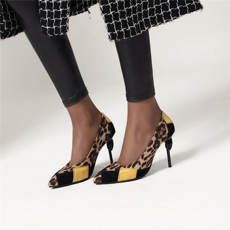 Stiletto Heel Thread Slip-On Vapaa-Ajan Ohuet Kengät Naisten Pumput
