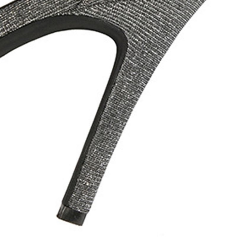 Strassikivi Teräväkärkinen Solki Stiletto Heel Naisten Pumput