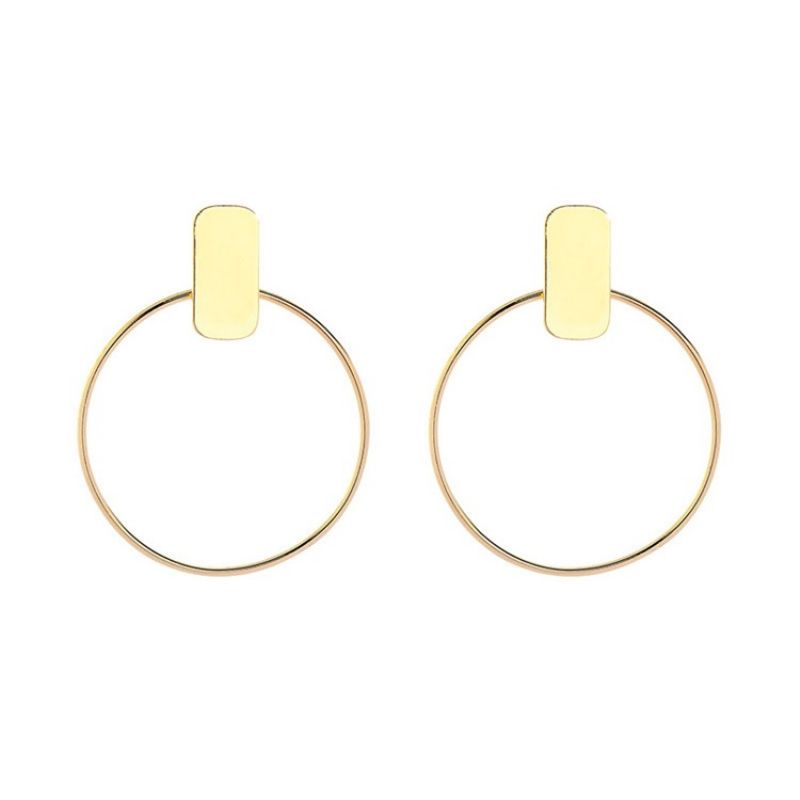 Hoop E-Plating Muoti Korvakorut