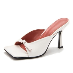 Solki Slip-On Toe Ring Ammattimaiset Naisten Tossut