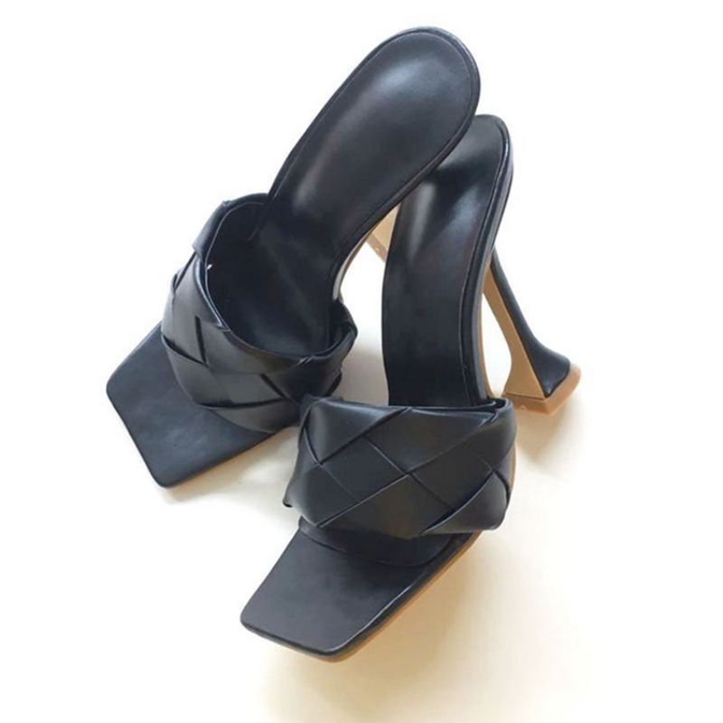 Toe Ring Slip-On Spool Heel Tpr Naisten Tossut