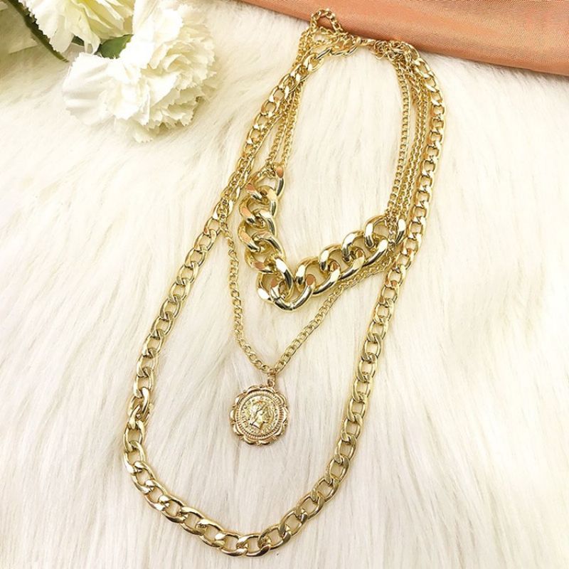 Golden Hoop Seksikäs Kaulakoru