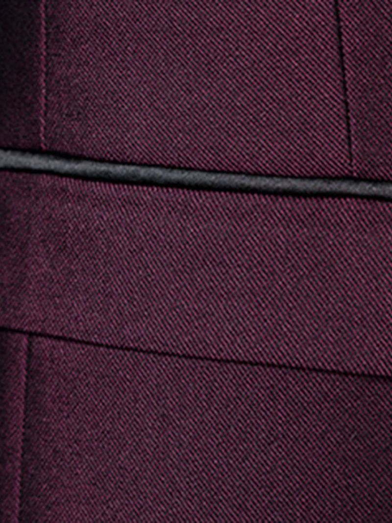 Muodollinen Button Vest Miesten Mekkopuku