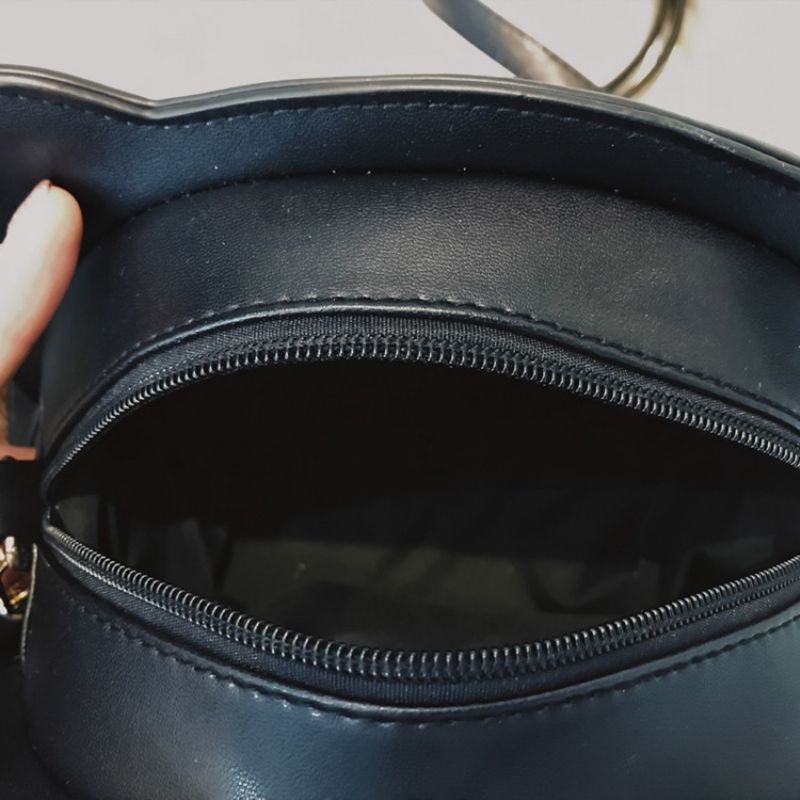 Söpö Cartoon Bear Design Crossbody Laukku
