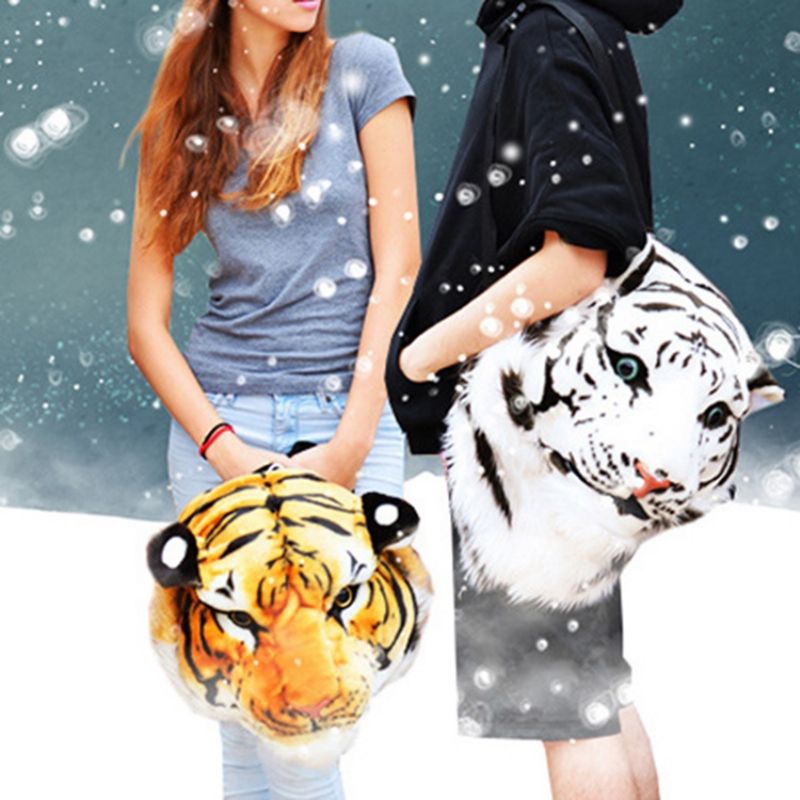 Elävä Tiger Head Design Reppu Naisille