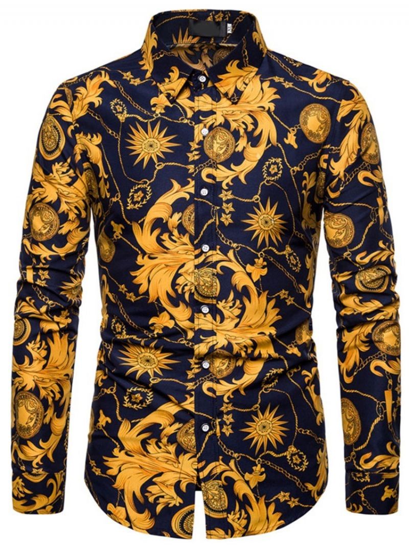 Lapel Floral Casual Naisten Ohut Kevätpaita