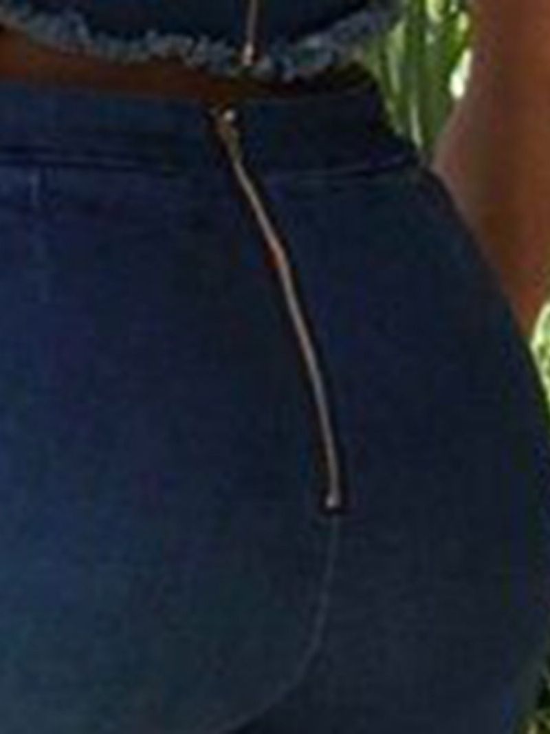 Plain Denim Bellbottoms Rento Liivi Ja Housut Kaksiosaiset Setit